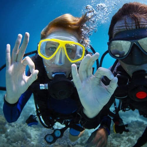 PADI Scuba Lessons with Scuba Rob